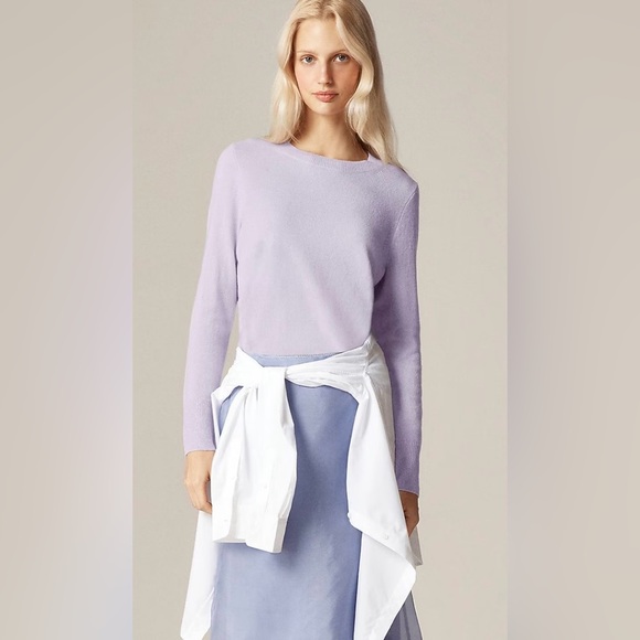 NWOT JCrew Cashmere Classic Fit Crewneck Sweater - Picture 2 of 9